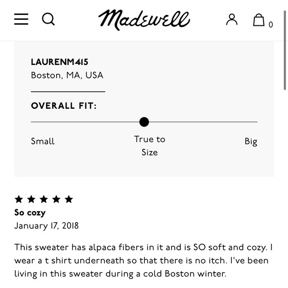 Madewell Merino Wool Alpaca Colorblock Pullover Blend Crewneck Sweater - Picture 10 of 12